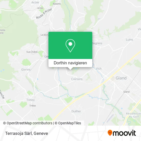Terrasoja Sàrl Karte