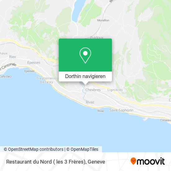 Restaurant du Nord ( les 3 Frères) Karte