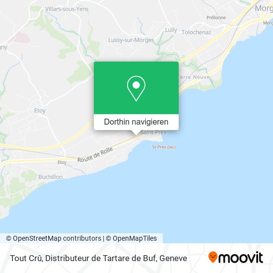 Tout Crû, Distributeur de Tartare de Buf Karte