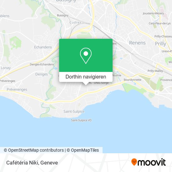 Cafétéria Niki Karte