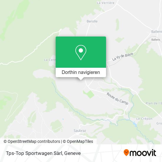 Tps-Top Sportwagen Sàrl Karte
