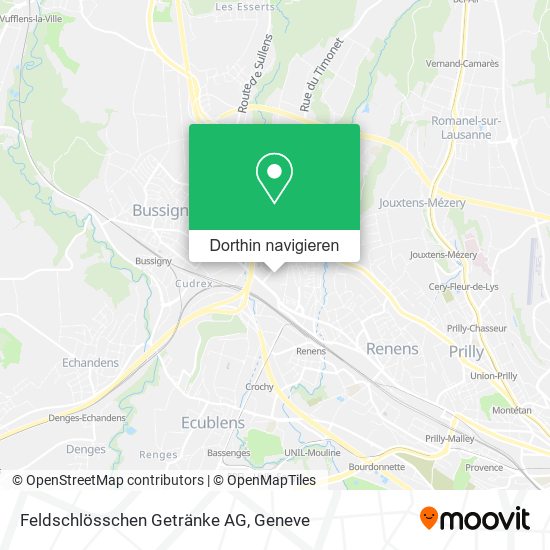 Feldschlösschen Getränke AG Karte