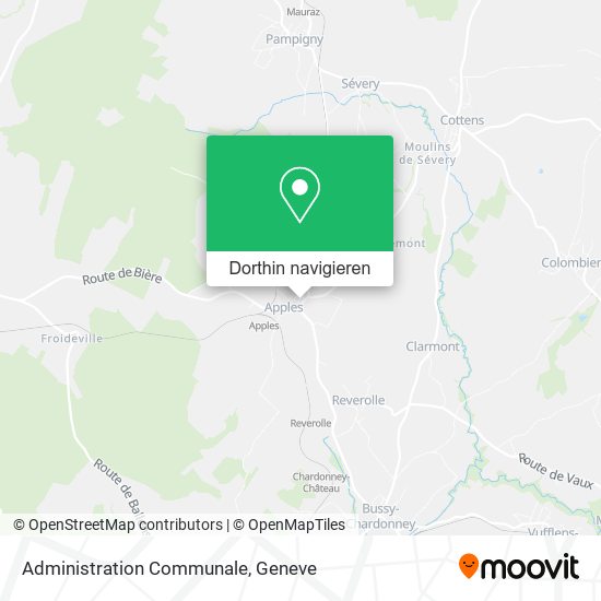 Administration Communale Karte