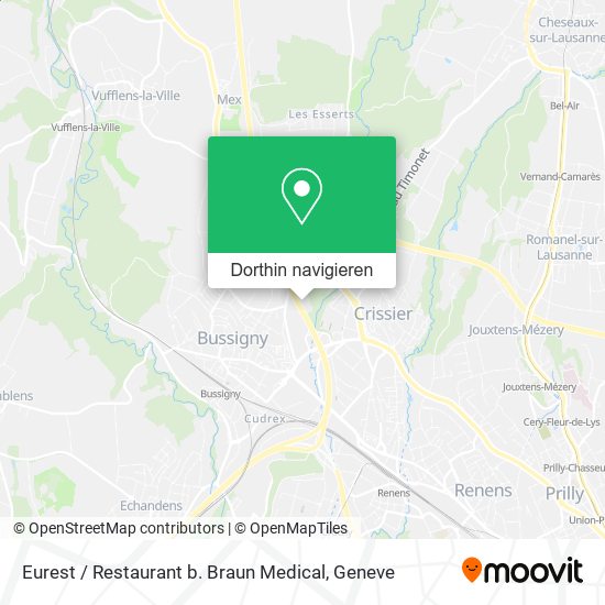 Eurest / Restaurant b. Braun Medical Karte