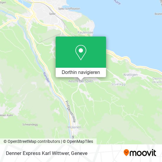 Denner Express Karl Wittwer Karte