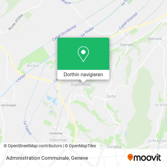 Administration Communale Karte