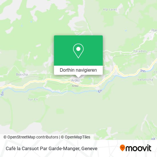 Cafè la Carsuot Par Garde-Manger Karte