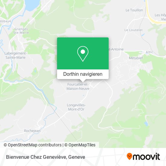 Bienvenue Chez Geneviève Karte