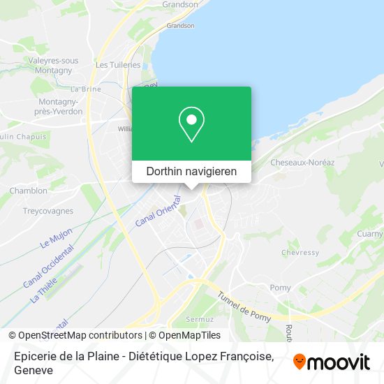 Epicerie de la Plaine - Diététique Lopez Françoise Karte