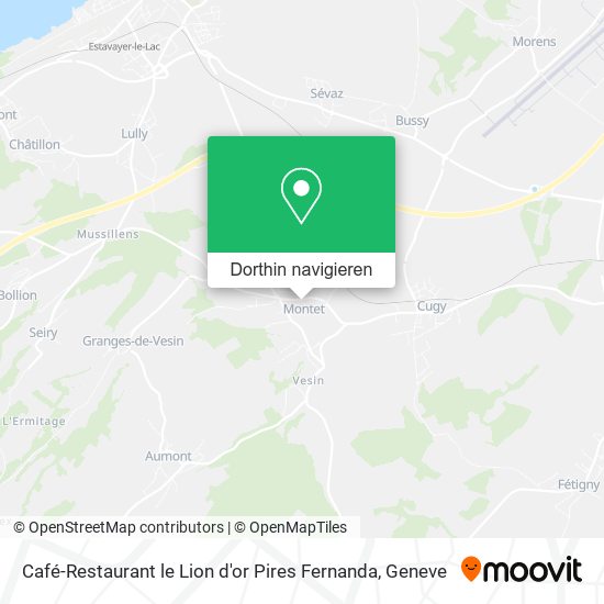 Café-Restaurant le Lion d'or Pires Fernanda Karte