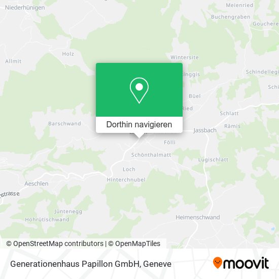 Generationenhaus Papillon GmbH Karte