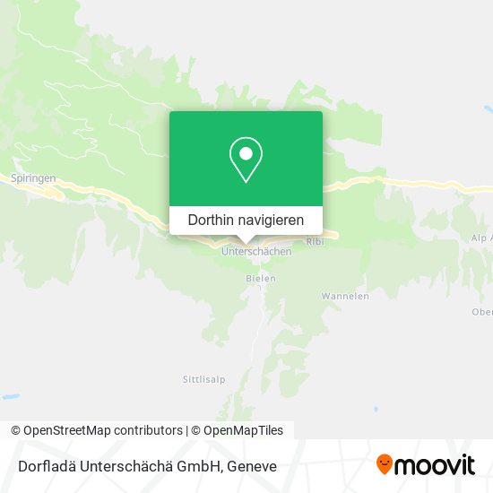 Dorfladä Unterschächä GmbH Karte