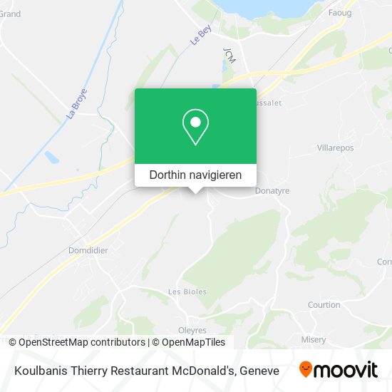 Koulbanis Thierry Restaurant McDonald's Karte