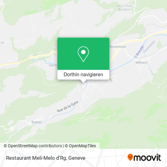 Restaurant Meli-Melo d'Rg Karte