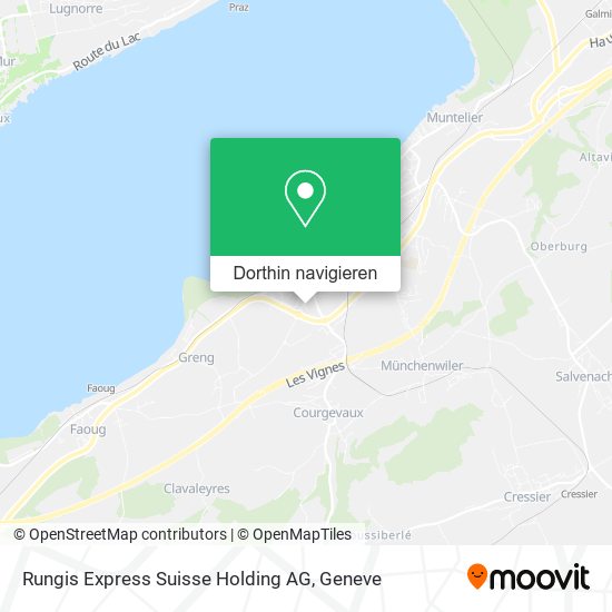 Rungis Express Suisse Holding AG Karte