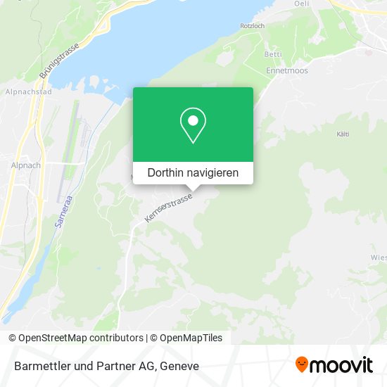Barmettler und Partner AG Karte