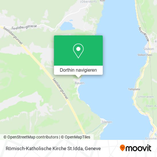 Römisch-Katholische Kirche St.Idda Karte