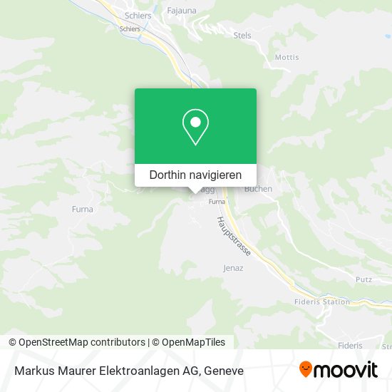 Markus Maurer Elektroanlagen AG Karte