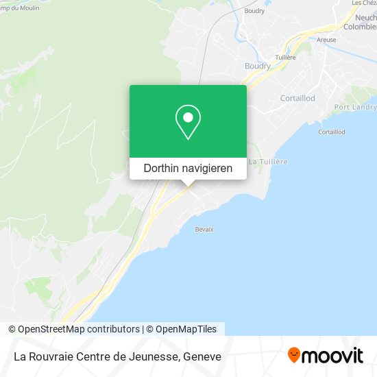 La Rouvraie Centre de Jeunesse Karte