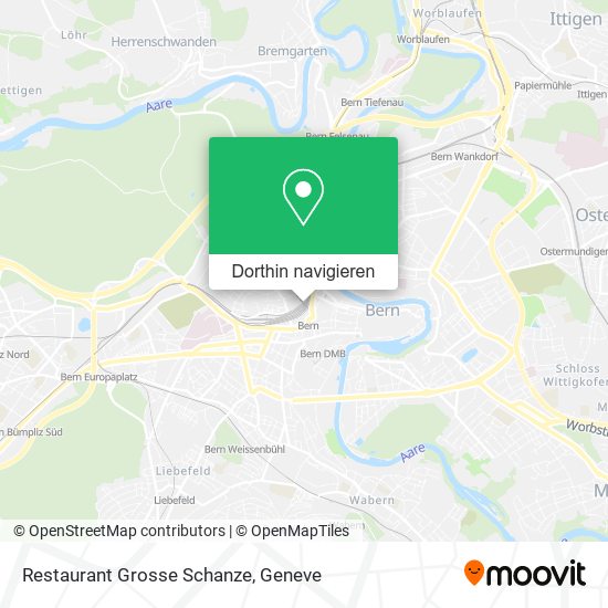 Restaurant Grosse Schanze Karte
