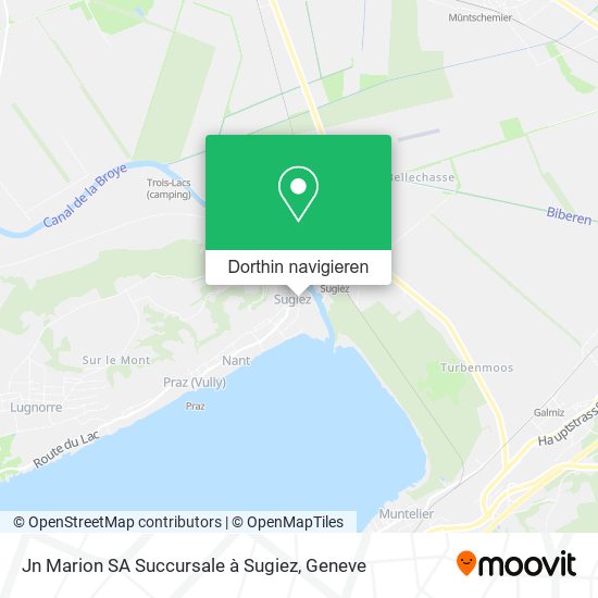 Jn Marion SA Succursale à Sugiez Karte