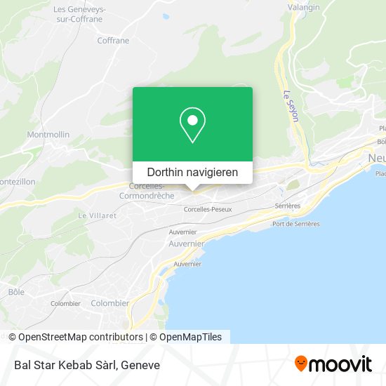 Bal Star Kebab Sàrl Karte