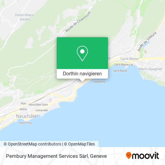 Pembury Management Services Sàrl Karte