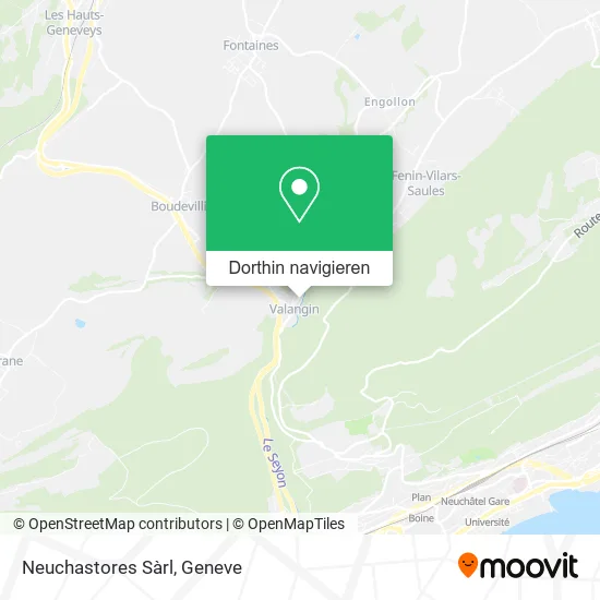 Neuchastores Sàrl Karte
