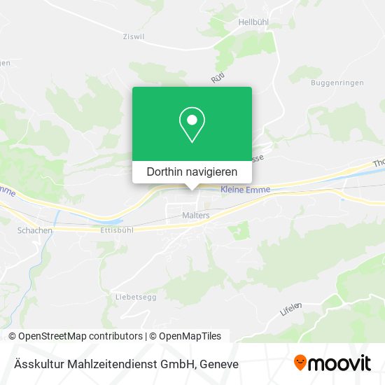 Ässkultur Mahlzeitendienst GmbH Karte