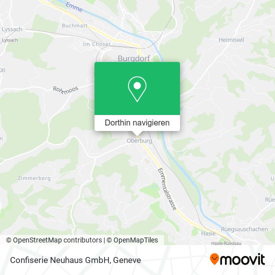 Confiserie Neuhaus GmbH Karte