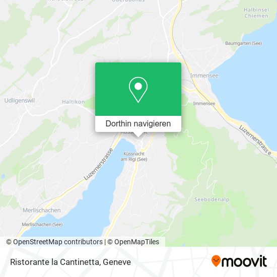Ristorante la Cantinetta Karte