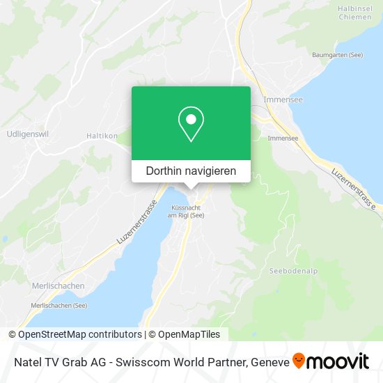 Natel TV Grab AG - Swisscom World Partner Karte