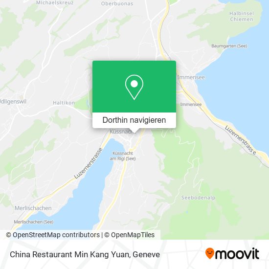 China Restaurant Min Kang Yuan Karte