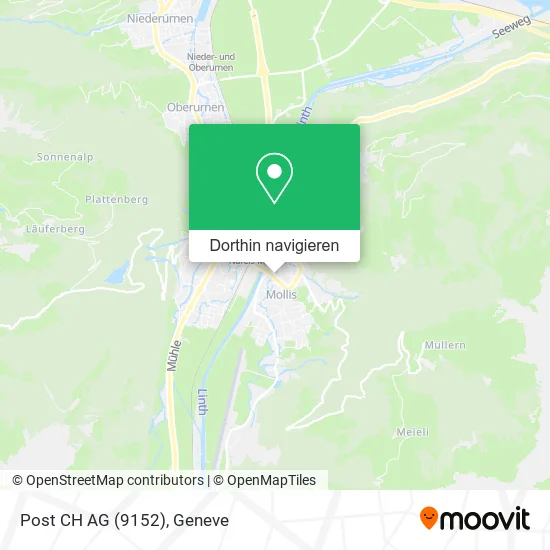 Post CH AG (9152) Karte