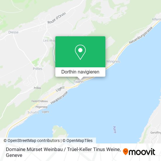 Domaine Mürset Weinbau / Trüel-Keller Tinus Weine Karte