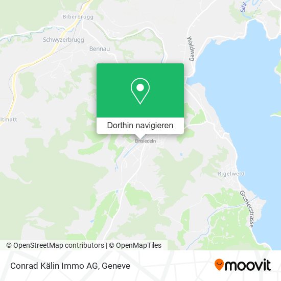 Conrad Kälin Immo AG Karte