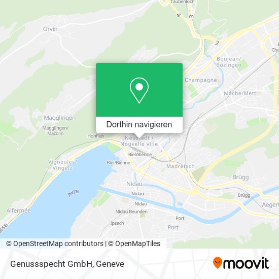 Genussspecht GmbH Karte