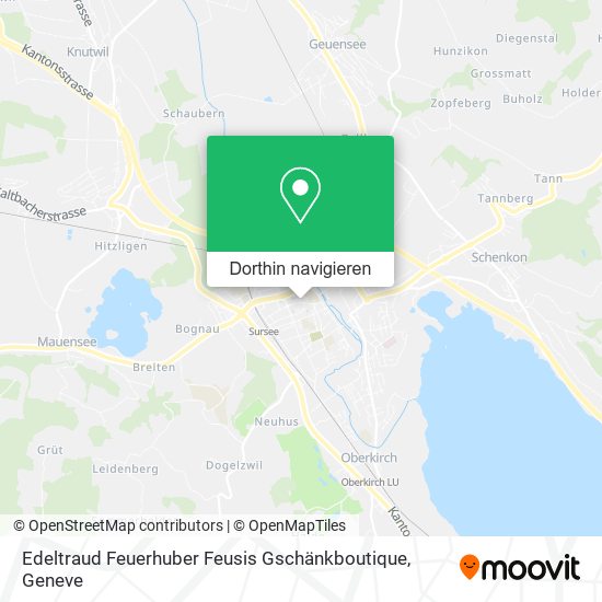 Edeltraud Feuerhuber Feusis Gschänkboutique Karte