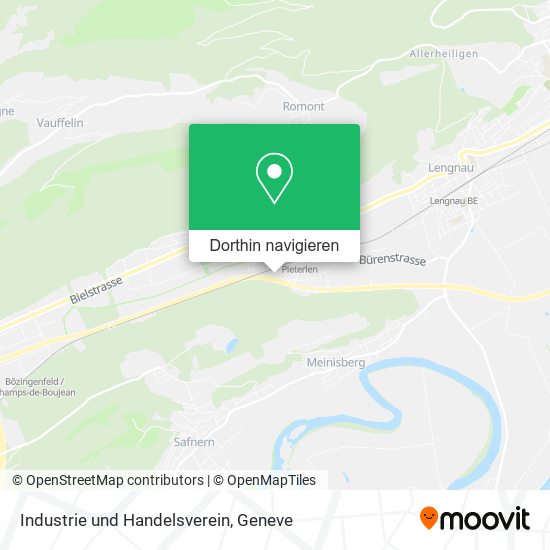 Industrie und Handelsverein Karte