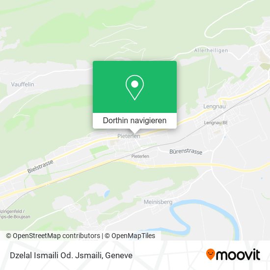 Dzelal Ismaili Od. Jsmaili Karte