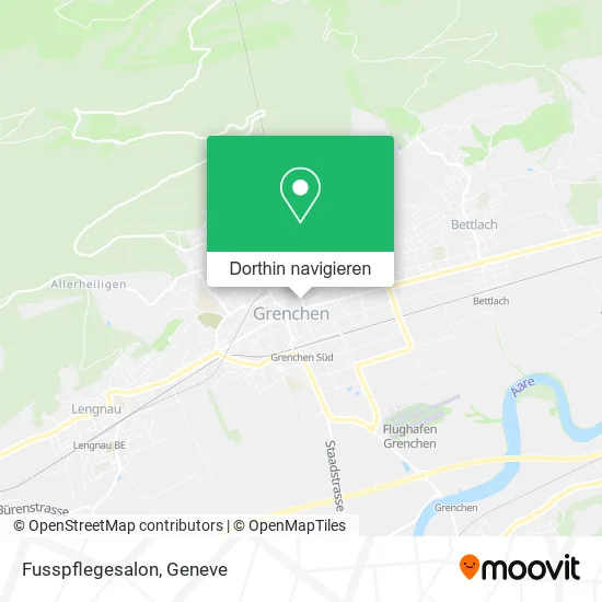 Fusspflegesalon Karte