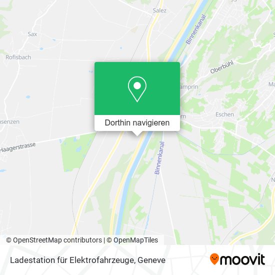 Ladestation für Elektrofahrzeuge Karte