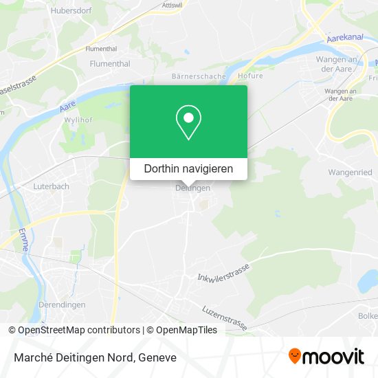 Marché Deitingen Nord Karte