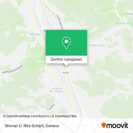 Werner U. Rita Schärli Karte