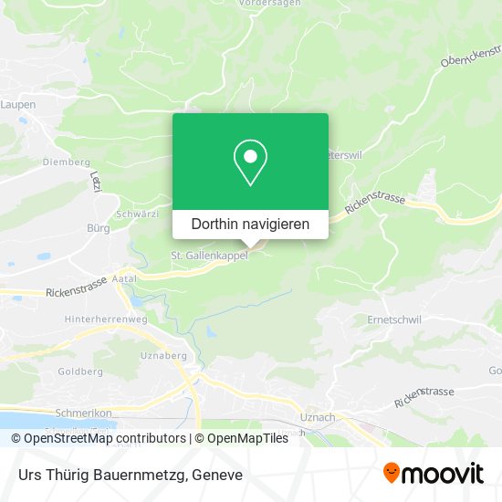 Urs Thürig Bauernmetzg Karte