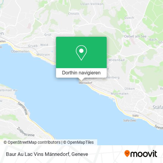 Baur Au Lac Vins Männedorf Karte