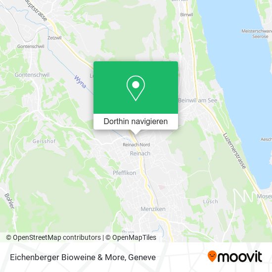 Eichenberger Bioweine & More Karte