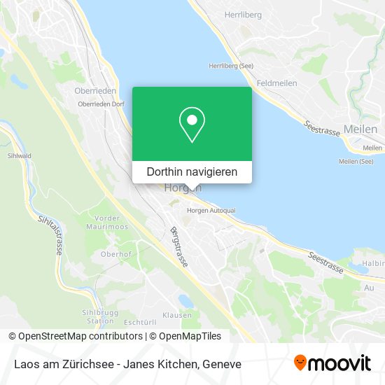 Laos am Zürichsee - Janes Kitchen Karte
