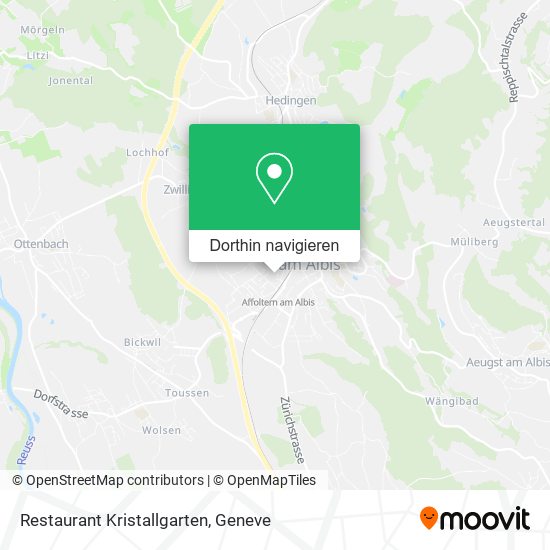 Restaurant Kristallgarten Karte