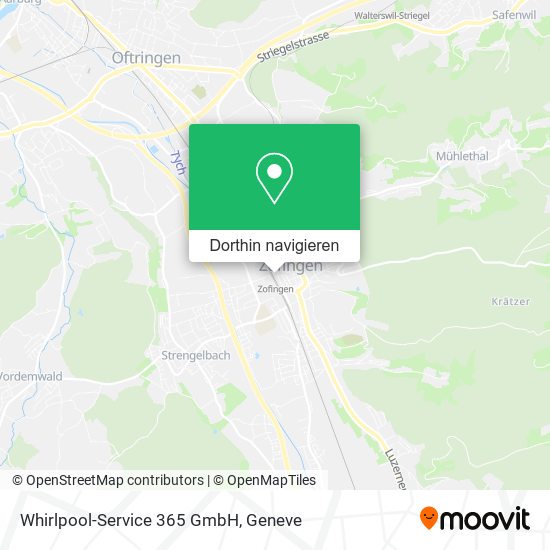Whirlpool-Service 365 GmbH Karte
